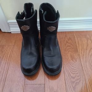 👢⏰️✨️LAST CHANCE ✨️⏰️👢Women's Harley Davidson size 8 leather boots EUC